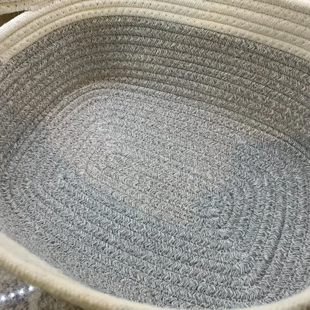 Rope Cotton Basket - NWOT